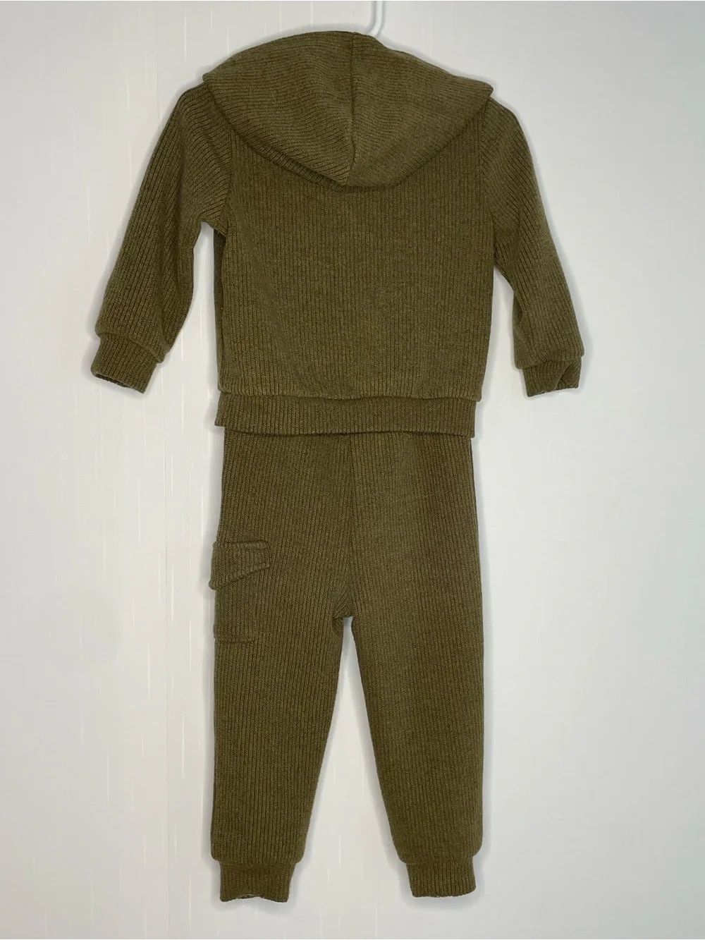Little Ricky Moosin Around Ribbed Knit 2pc Set Soft 24 Months